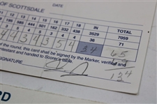 Watson, Irwin, Sutton & (7) others Signed 1994, 1998-99 Phoenix Open Official Scorecards