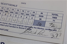 Watson, Irwin, Sutton & (7) others Signed 1994, 1998-99 Phoenix Open Official Scorecards