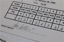 Watson, Irwin, Sutton & (7) others Signed 1994, 1998-99 Phoenix Open Official Scorecards