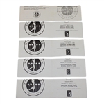 Mickelson, Faldo, Daly & (7) others Signed 1993, 1998-99 Nissan LA Open Official Scorecards
