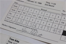 Azinger, Kite, Stadler & (7) others Signed 1999 Buick Invitational Official Scorecards