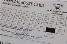 Azinger, Kite, Stadler & (7) others Signed 1999 Buick Invitational Official Scorecards