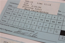 Crenshaw, Duval & Calcavecchia & (7) others Signed 1998 & 1999 Buick Invitational Official Scorecards