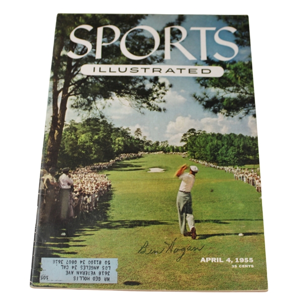 Ben Hogan Signed 1955 Sports Illustrated Magazine - April 4th JSA #BB52037