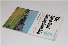 1970 The OPEN Championship Official Program w/Two(2) Pairing Sheets - Nicklaus Win