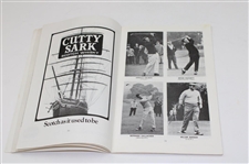 1970 The OPEN Championship Official Program w/Two(2) Pairing Sheets - Nicklaus Win