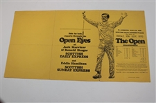 1970 The OPEN Championship Official Program w/Two(2) Pairing Sheets - Nicklaus Win
