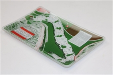 Classic St. Andrews Old Course Glass Tray/Plate by Bramic Golf, Ltd.