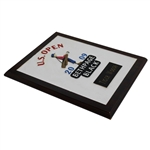 Tiger Woods 2009 US Open at Bethpage Black Contestant Production Sample Plaque 