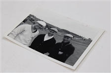 Nicklaus, Clark & Palmer at 1965 Open Championship at Royal Birkdale B&W Photo