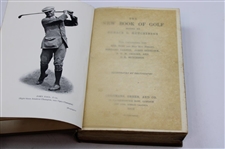 1912 'The New Book Of Golf' by Horace Hutchinson