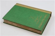 1927 'Down The Fairway' by Bobby Jones 1st Ed Book