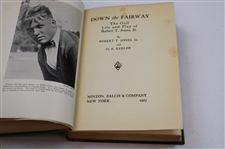 1927 'Down The Fairway' by Bobby Jones 1st Ed Book