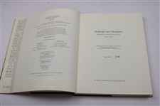 1998 'Challenges And Champions The Royal & Ancient Golf Club' Ltd Ed 318/1750 Book 1754-1883
