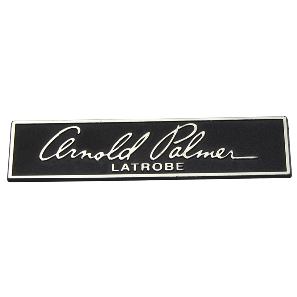 Arnold Palmer Latrobe Motors Car Badge 1970’s 80’s