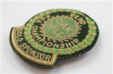 1980 PGA Championship at Oak Hill Gold Sponsor Coat Crest - Jack Nicklaus