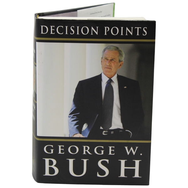 George W. Bush Signed 2010 1st Ed Decision Points JSA ALOA