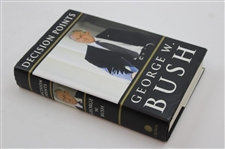 George W. Bush Signed 2010 1st Ed 'Decision Points' JSA ALOA