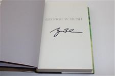 George W. Bush Signed 2010 1st Ed 'Decision Points' JSA ALOA