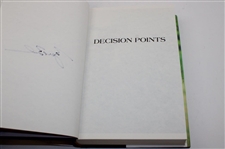 George W. Bush Signed 2010 1st Ed 'Decision Points' JSA ALOA