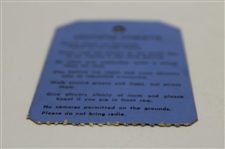 1963 US Open at The Country Club Second Round Ticket - Julius Boros Win