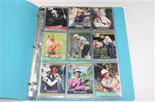 Thirty Nine (39) Signed PGA Pro Set Cards (Casper, Stewart, Floyd & Others) & (5) Unsigned (Nicklaus & Others)