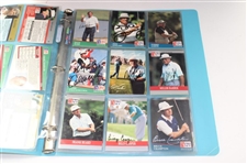 Thirty Nine (39) Signed PGA Pro Set Cards (Casper, Stewart, Floyd & Others) & (5) Unsigned (Nicklaus & Others)