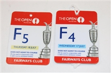2013 Open Championship at Muirfield Wed-Fri Tickets