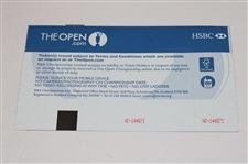 2013 Open Championship at Muirfield Wed-Fri Tickets