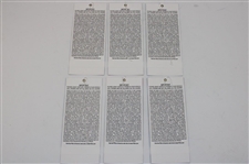 2007 PGA Championship at Southern Hills Ticket Set Minus Sunday - Tiger Win!