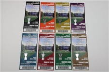 2006 US Open at Winged Foot Complete Ticket Set - Geoff Ogilvy Winner