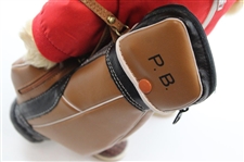 Vintage 1975 Paddington Bear Golfer with Bag & Shoes in Rain Suit - Peru Eden Toys