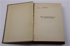 1925 'The Autobiography Of An Average Golfer' by O. B. Keeler