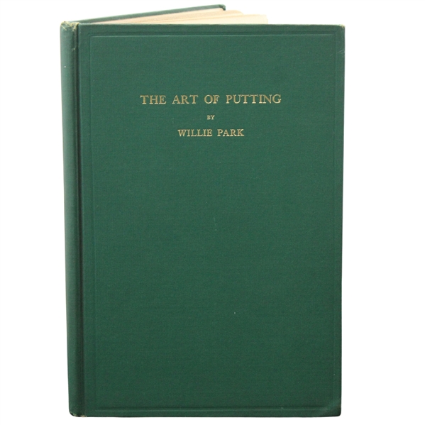 1921 The Art Of Putting by Willie Park