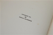 1921 'The Art Of Putting' by Willie Park