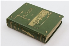 1902 'Taylor On Golf' 1st Edition By J.H. Taylor