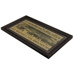 Byron Nelson Signed 1942 Seattle Post 'Nelson Wins Tam O'Shanter Open' - Framed JSA ALOA