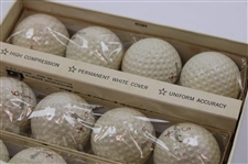 Dozen Macgregor Lionel Hebert Golf Balls In Box