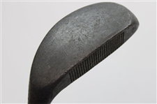 c.1920 Huntly Made In England Putter w/ Shaft Stamp & Thumb Groove