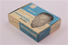 Dozen Shakespeare Don January Signature Cut Proof Golf Balls In Box