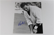Doug Ford, Jack Burke & Ray Floyd Signed B&W Photo JSA ALOA