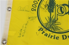 Annika Sorenstam & Nine Others Signed 2002 US Women's Open at Prairie Dunes Yellow Flag JSA ALOA