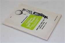 Multi Signed 1978 Tim Conway Celebrity Golf Benefit at North Ranch CC Program JSA ALOA