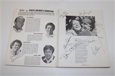 Multi Signed 1978 Tim Conway Celebrity Golf Benefit at North Ranch CC Program JSA ALOA