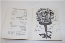 Multi Signed 1978 Tim Conway Celebrity Golf Benefit at North Ranch CC Program JSA ALOA