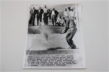 Four (4) Arnold Palmer Wire Photos