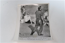 Four (4) Arnold Palmer Wire Photos