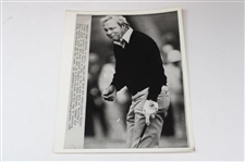 Four (4) Arnold Palmer Wire Photos