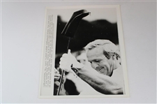 Four (4) Arnold Palmer Wire Photos