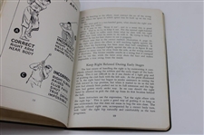 1935 'Rights and Wrongs of Golf' by Bobby Jones AG Spalding & Bros Green Cover Booklet